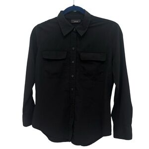 Apt. 9 black button down top